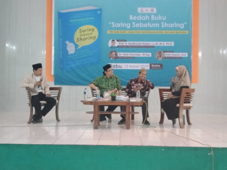 Merayakan Buku ‘Saring Sebelum Sharing’