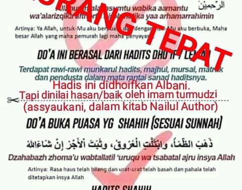 Benarkah “Allahumma Laka Shumtu” Dhaif?