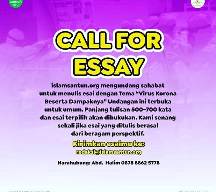 Pengumuman Seleksi Naskah Call For Paper Islam Santun