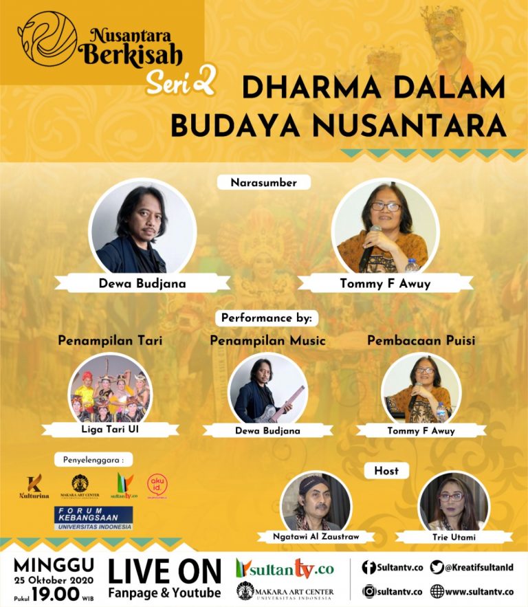 MAC UI Kenalkan Dharma dalam Budaya Nusantara melalui Pagelaran Seni
