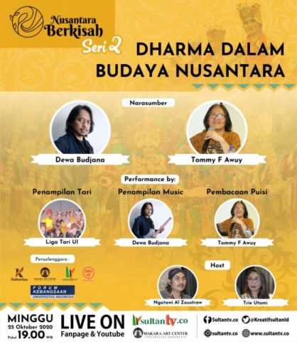 MAC UI Kenalkan Dharma dalam Budaya Nusantara melalui Pagelaran Seni