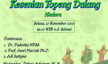 MAC UI dan Ditjen Kebudayaan Gelar Pertunjukan Seni Topeng Dalang Madura