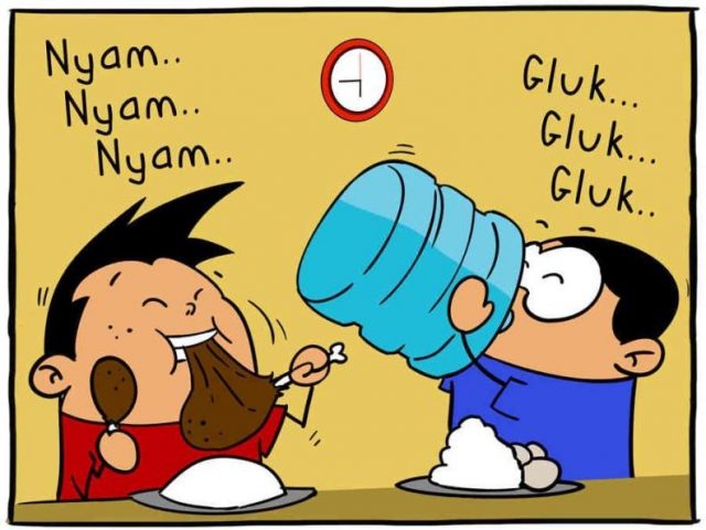 Ketika Makna Puasa dan Makan Diperdebatkan