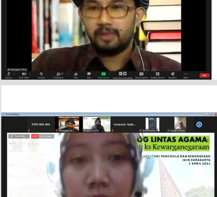 PSPK Gelar Webinar Nasional: “Dialog Lintas Agama, Toleransi dalam Konteks Kewarganegaraan”