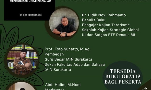 PPM-PIN Perkuat Moderasi Beragama dengan Diskusi Buku Membongkar Janji Manis ISIS