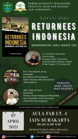 PPM-PIN Perkuat Moderasi Beragama dengan Diskusi Buku Membongkar Janji Manis ISIS