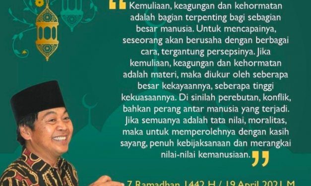 Kemuliaan, Keagungan, dan Kehormatan