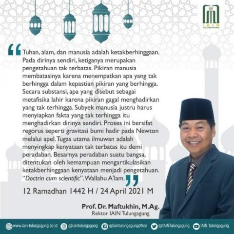 Artikulasi Ketakberhinggaan Menjadi Pengetahuan