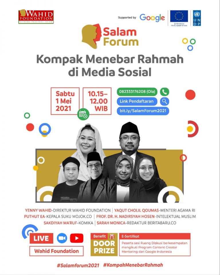 Tokoh Terkemuka Menyerukan Upaya yang Lebih Besar untuk Mempromosikan Toleransi Online