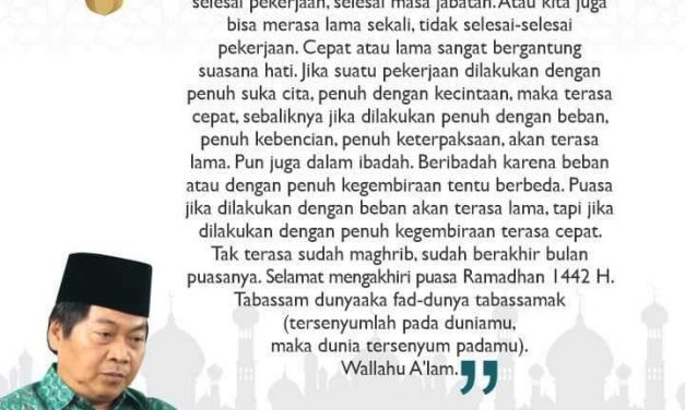 Agar Dunia Tersenyum pada Kita