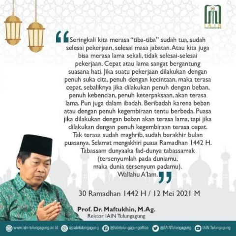 Agar Dunia Tersenyum pada Kita