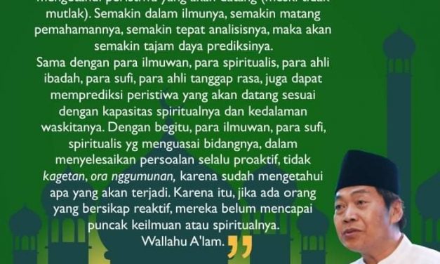 Agar Tidak Kagetan dan Nggumunan