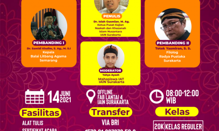 BEDAH BUKU MITIGASI BENCANA DAN KEARIFAN MANUSIA JAWA