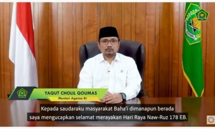 Menag Yaqut, Agama Bahai, dan Lengketnya Toleransi