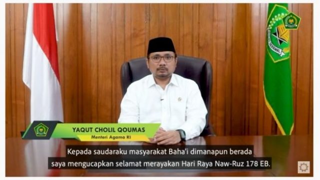 Menag Yaqut, Agama Bahai, dan Lengketnya Toleransi