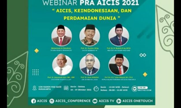 Webinar pra-AICIS: Islam Wasathiyah sebagai Tema Penting