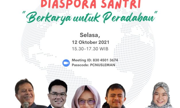 PCNU Kabupaten Sleman Adakan Seminar Diaspora Santri