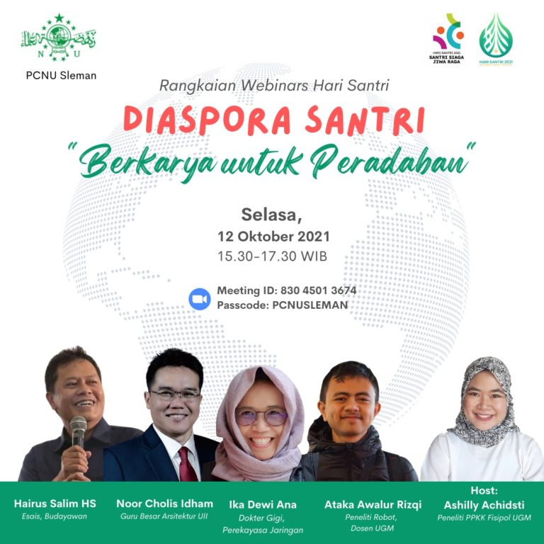 PCNU Kabupaten Sleman Adakan Seminar Diaspora Santri