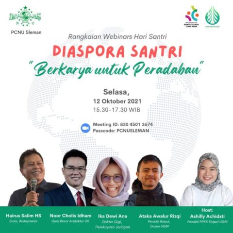 PCNU Kabupaten Sleman Adakan Seminar Diaspora Santri
