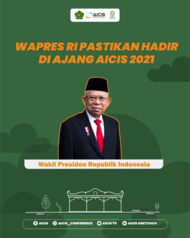 Wapres RI Pastikan Hadir di Ajang AICIS 2021