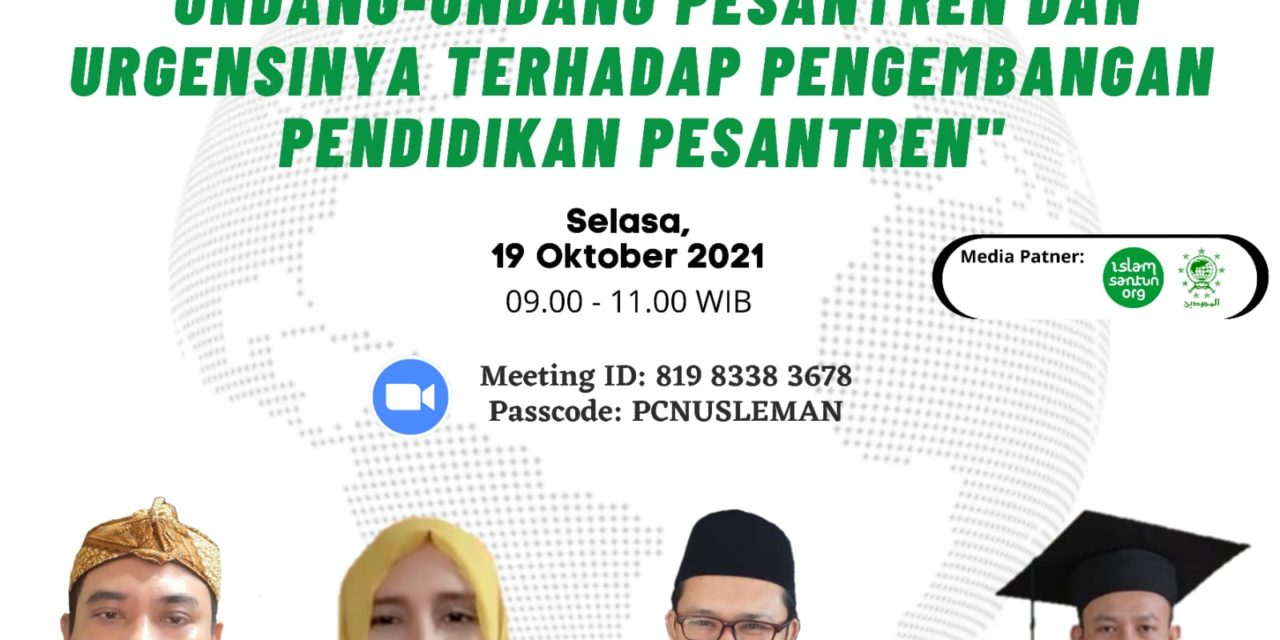 UU Pesantren dan Relevansinya terhadap Pengembangan Pesantren