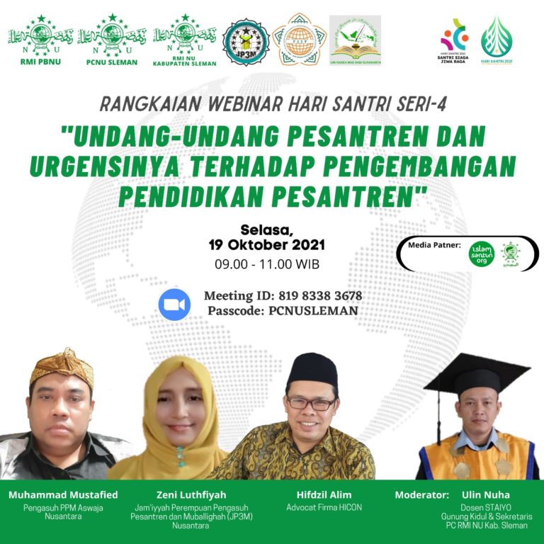 UU Pesantren dan Relevansinya terhadap Pengembangan Pesantren
