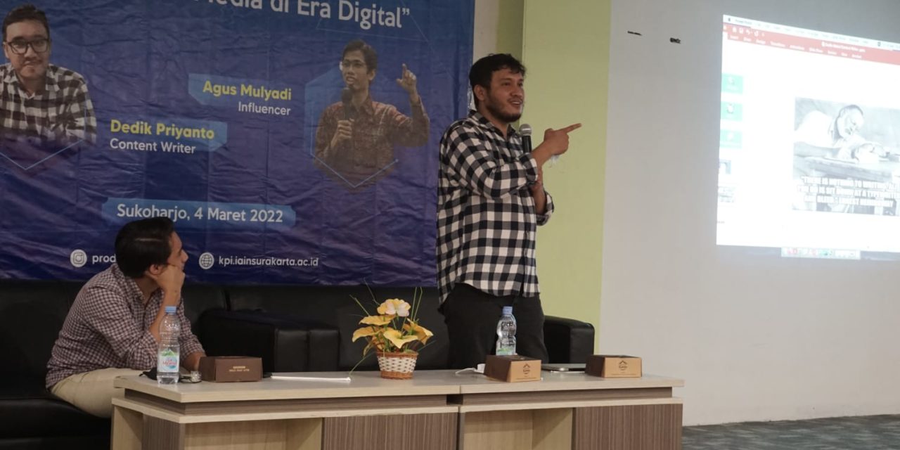 Dedik Priyanto: Mahasiswa Harus Adaptif di Era Disrupsi
