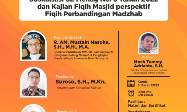 Puskohis UIN Surakarta Kaji dan Dukung Se Menteri No. 5 Tahun 2022
