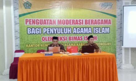 Direktur PPM PIN Kuatkan Moderasi Beragama Penyuluh di Wonogiri