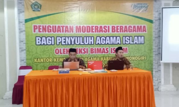 Direktur PPM PIN Kuatkan Moderasi Beragama Penyuluh di Wonogiri