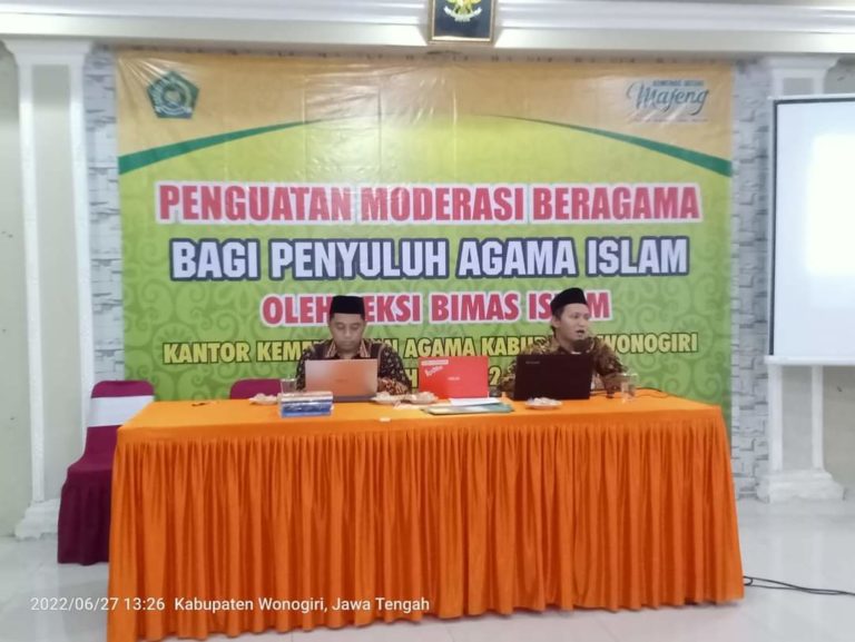 Direktur PPM PIN Kuatkan Moderasi Beragama Penyuluh di Wonogiri