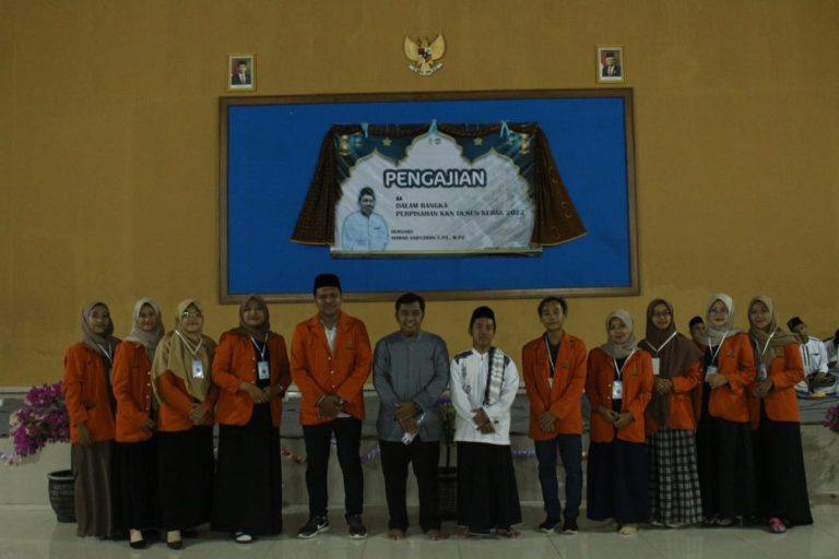 Mahasiswa KKN UIN Raden Mas Said Adakan Pengajian Perpisahan