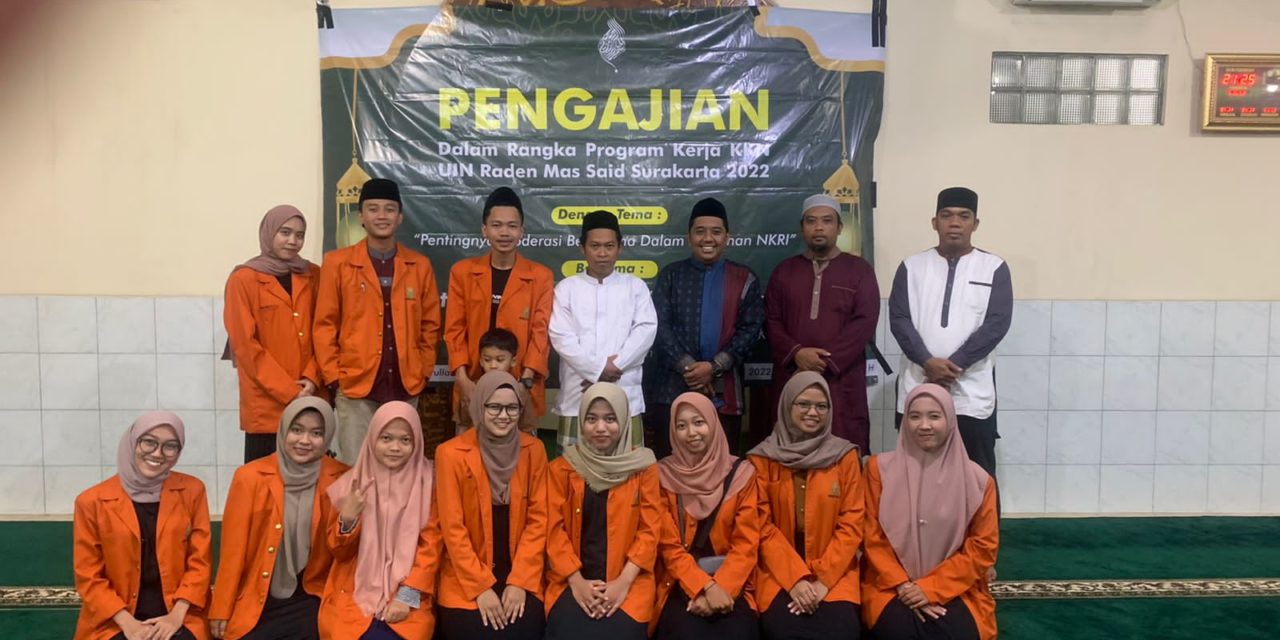 Mahasiswa KKN UIN Raden Mas Said Adakan Pengajian Bertema Moderasi Beragama