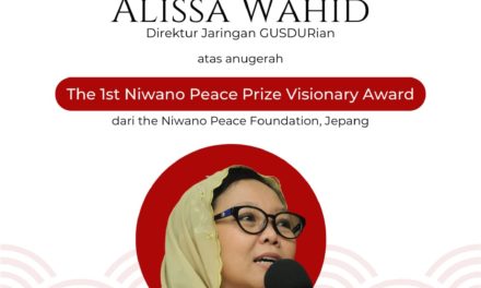 Perjuangkan Perdamaian di Akar Rumput, Alissa Wahid Raih Penghargaan dari Jepang