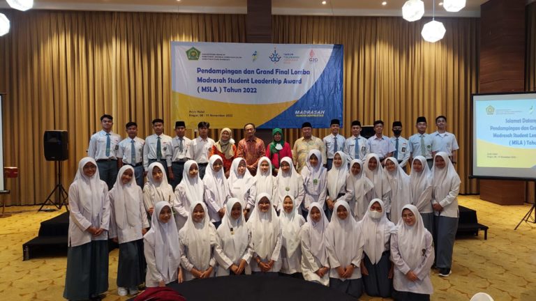 Direktorat KSKK Madrasah Gelar Grand Final Lomba Madrasah Student Leadership Award (MSLA) Tahun 2022