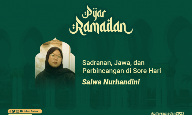 Sadranan, Jawa, dan Perbincangan di Sore Hari