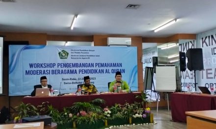 Direktorat Pendidikan Diniyah dan Pondok Pesantren Dirjen Pendis Perkuat Pemahaman Moderasi Beragama di Lampung
