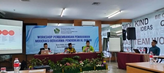 Direktorat Pendidikan Diniyah dan Pondok Pesantren Dirjen Pendis Perkuat Pemahaman Moderasi Beragama di Lampung