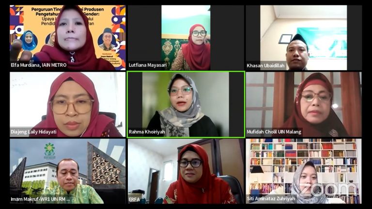 Mewujudkan Perguruan Tinggi sebagai Produsen Pengetahuan yang Adil Gender