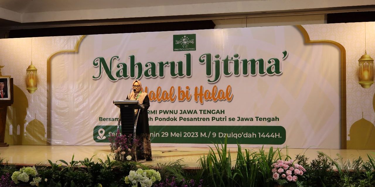Gelar Halal Bihalal, RMI PWNU Jateng Susun Modul Pesantren Ramah Anak