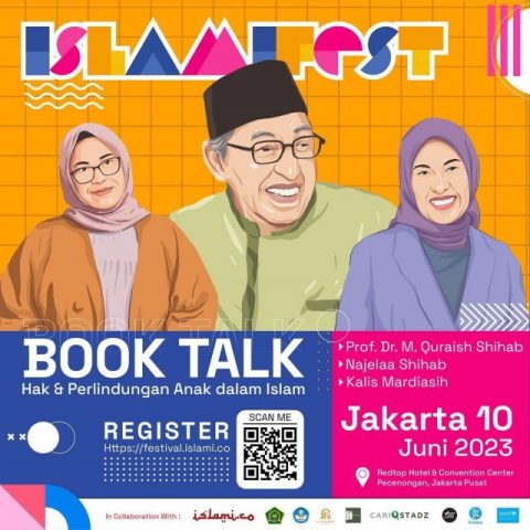 Prof Quraish Shihab Hadir di Islami Fest 2023 Sabtu 10 Juni 2023, Bahas Perlindungan Anak