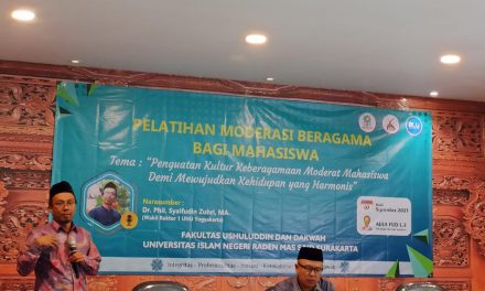 Dr. Syaifuddin: Moderasi Beragama Adalah Soal Nilai Berkeadilan
