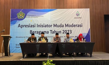 Direktorat KSKK Madrasah – Kementerian Agama Apresiasi Inisiator Muda Moderasi Beragama 2023