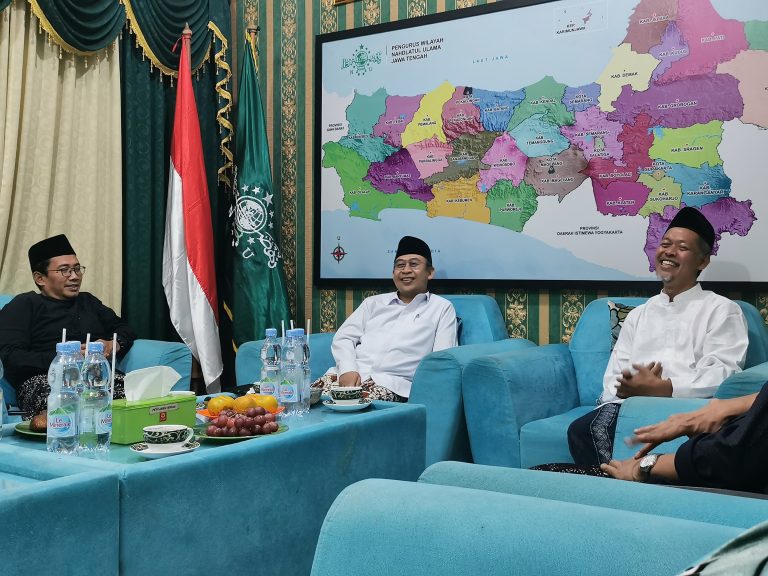 Ketua PWNU Jateng Terpilih Berdialog dengan Kepengurusan Demisioner