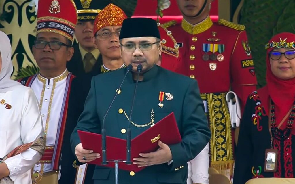 Doa Lengkap Menteri Agama RI Gus Yaqut Saat Upacara Peringatan Kemerdekaan di IKN