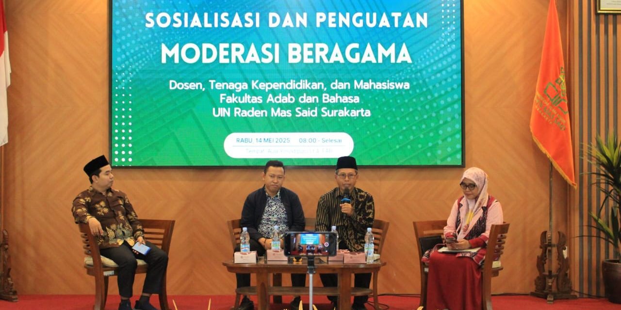 RMB UIN Raden Mas Said Dorong Penguatan Moderasi Beragama di Lingkungan FAB