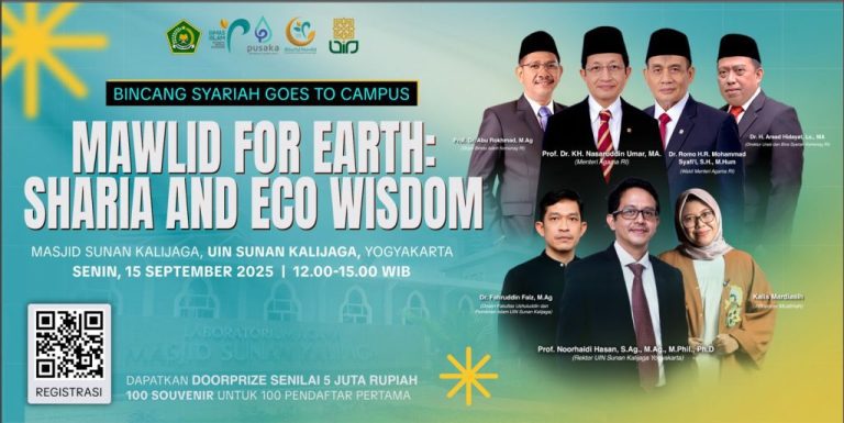 Kemenag Luncurkan “Bincang Syariah Goes to Campus” untuk Rawat Bumi