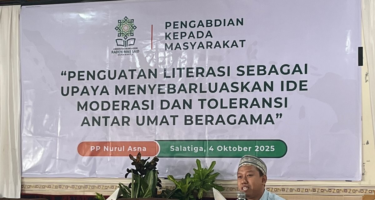Rumah Moderasi Beragama UIN Raden Mas Said Surakarta Dorong Literasi Toleransi di Salatiga