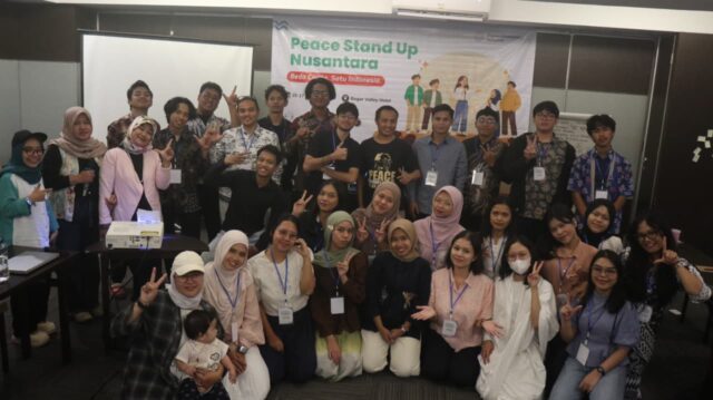 Peace Stand Up Nusantara Perkuat Suara 25 Anak Muda Lintas Kepercayaan dan Agama di Ruang Digital
