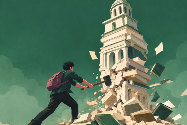 Meruntuhkan Menara Gading Literasi